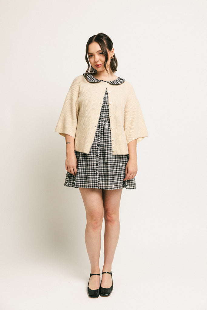 sabrina knit cardigan // cream *zoco exclusive*