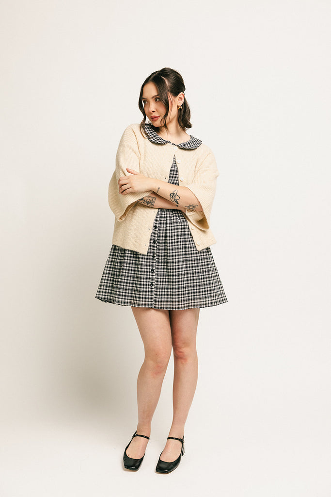 sabrina knit cardigan // cream *zoco exclusive*