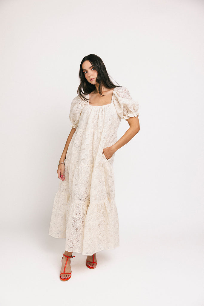 daymaker dress // luxe cream lace *zoco exclusive*