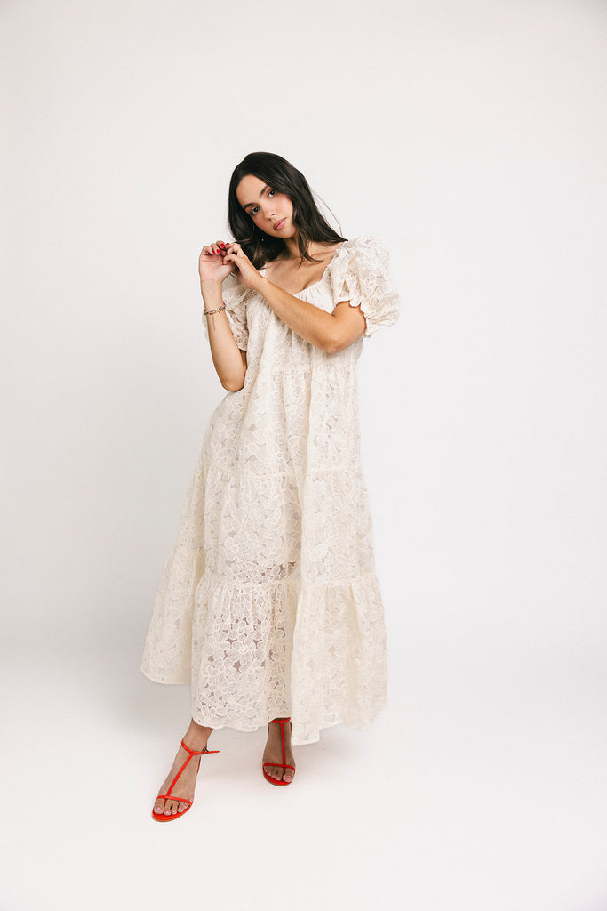 daymaker dress // luxe cream lace *zoco exclusive*