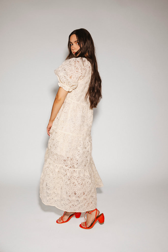 daymaker dress // luxe cream lace *zoco exclusive*