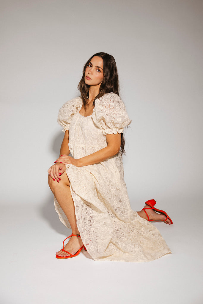 daymaker dress // luxe cream lace *zoco exclusive*