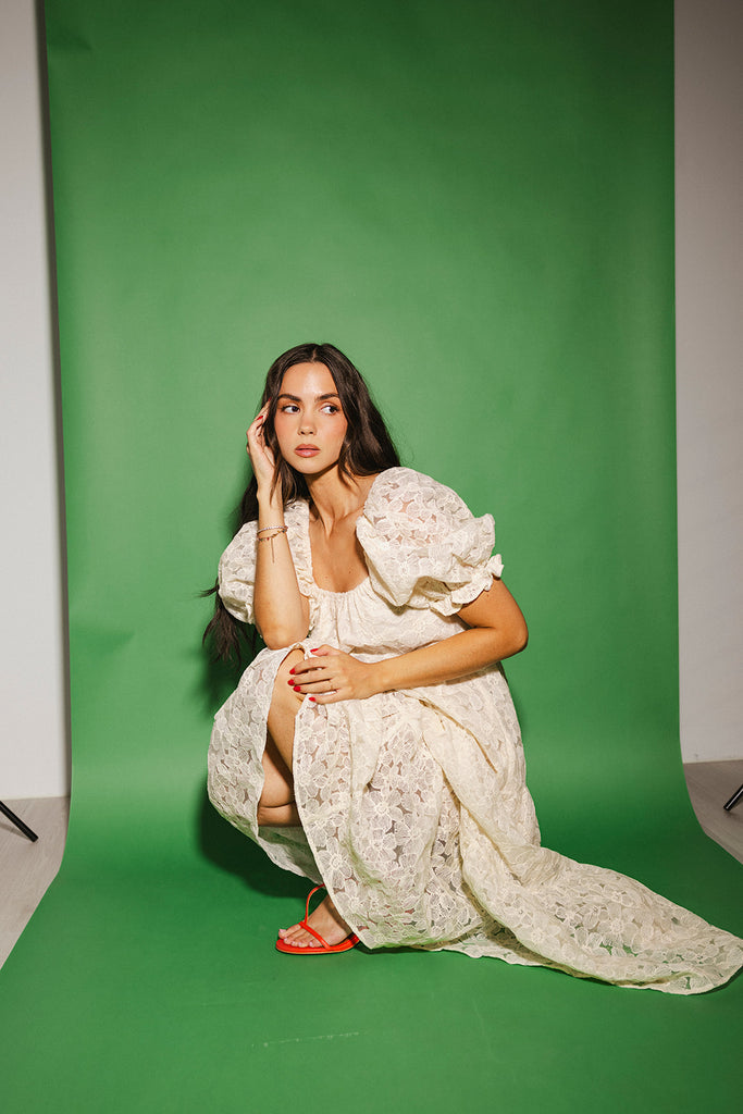 daymaker dress // luxe cream lace *zoco exclusive*