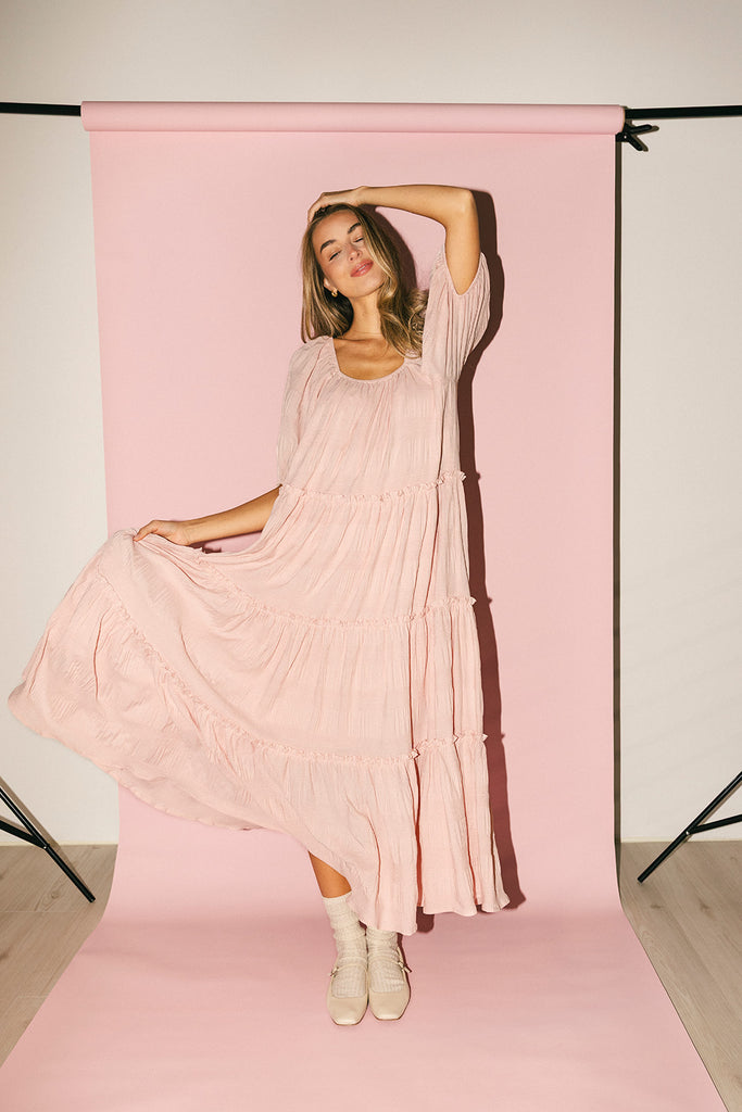 daymaker dress // tea rose *zoco exclusive*