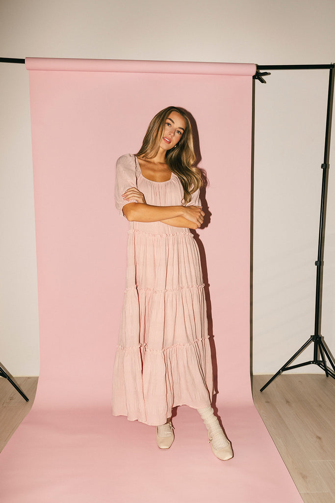 daymaker dress // tea rose *zoco exclusive*