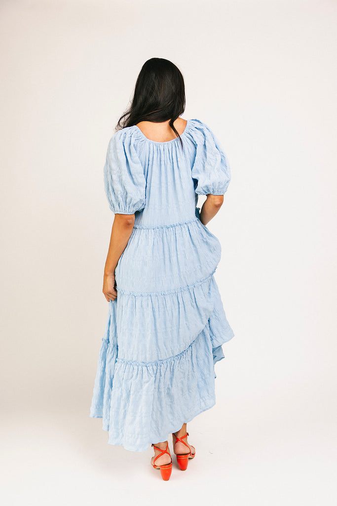 daymaker dress // baby blue *zoco exclusive*