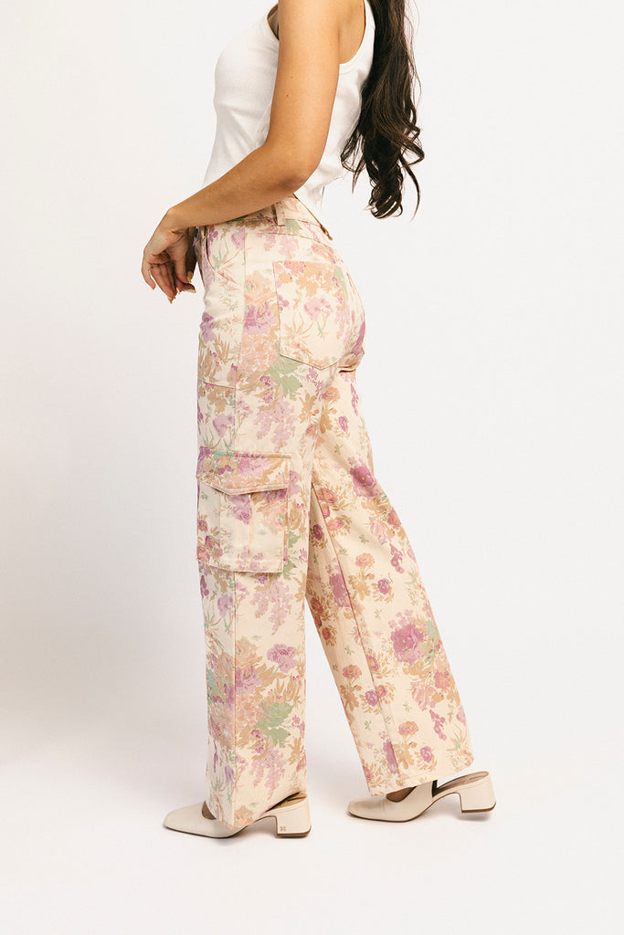 rilo floral cargo pants