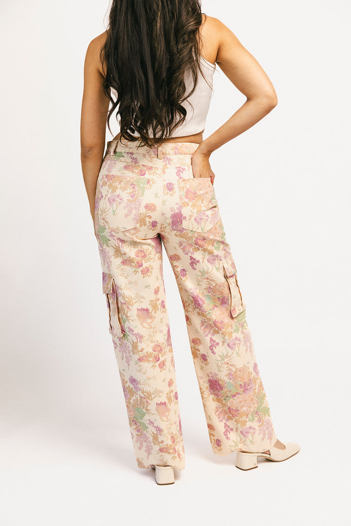 rilo floral cargo pants