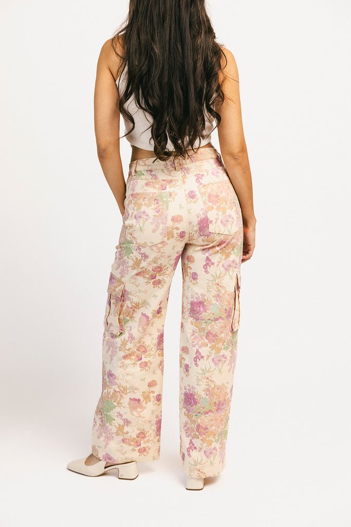 rilo floral cargo pants