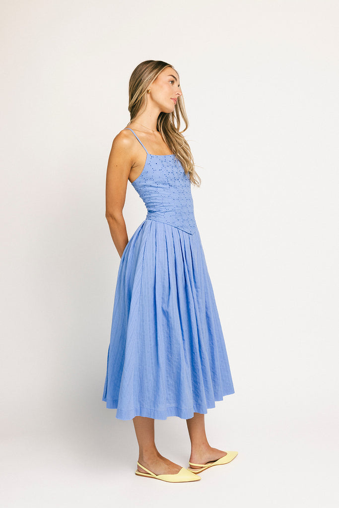 farrah dress // blue