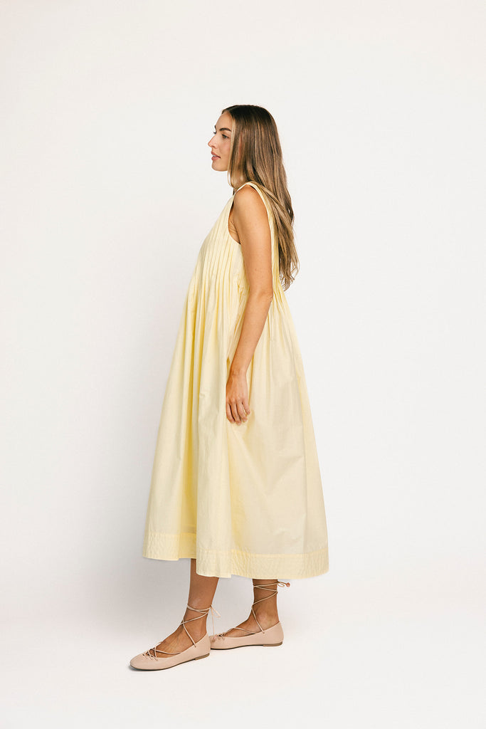 heidi dress // butter yellow *zoco exclusive*
