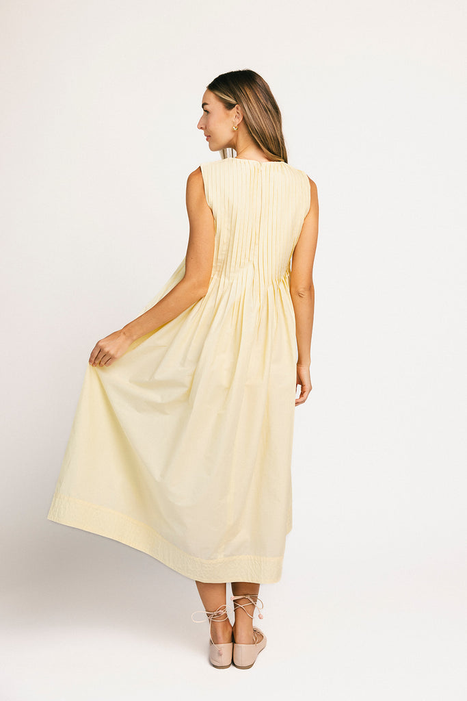 heidi dress // butter yellow *zoco exclusive*