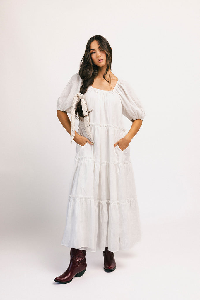 daymaker dress // white *zoco exclusive*