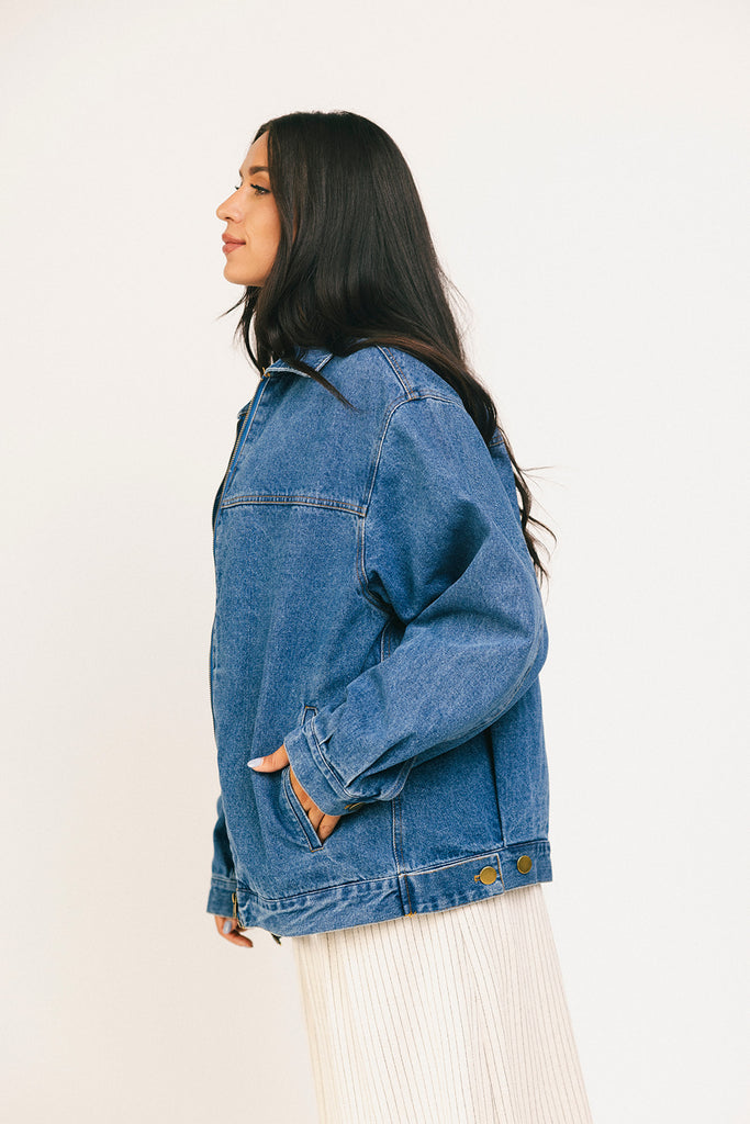 georgie jacket // denim *zoco exclusive*