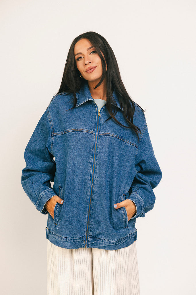 georgie jacket // denim *zoco exclusive*