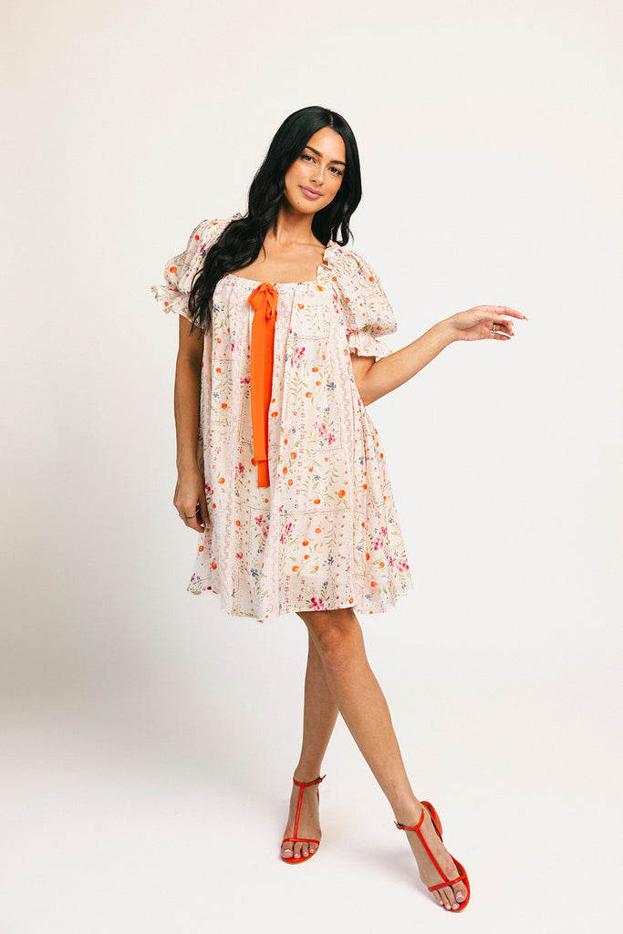 ruby mini dress // apricot *zoco exclusive*