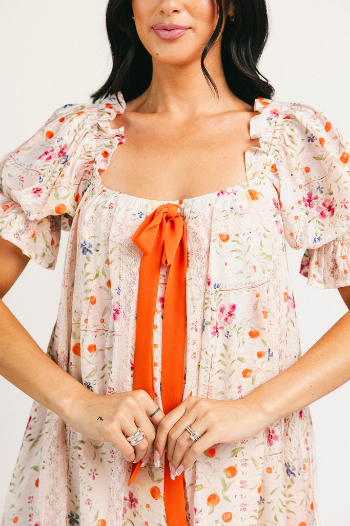 ruby mini dress // apricot *zoco exclusive*