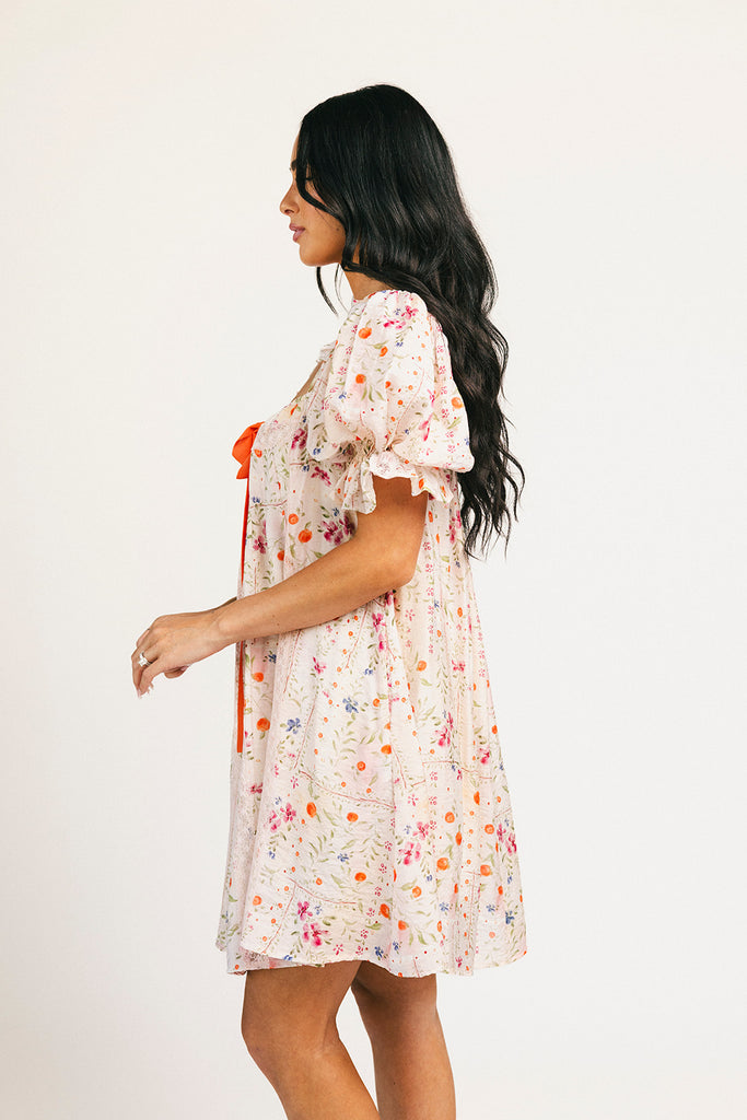 ruby mini dress // apricot *zoco exclusive*