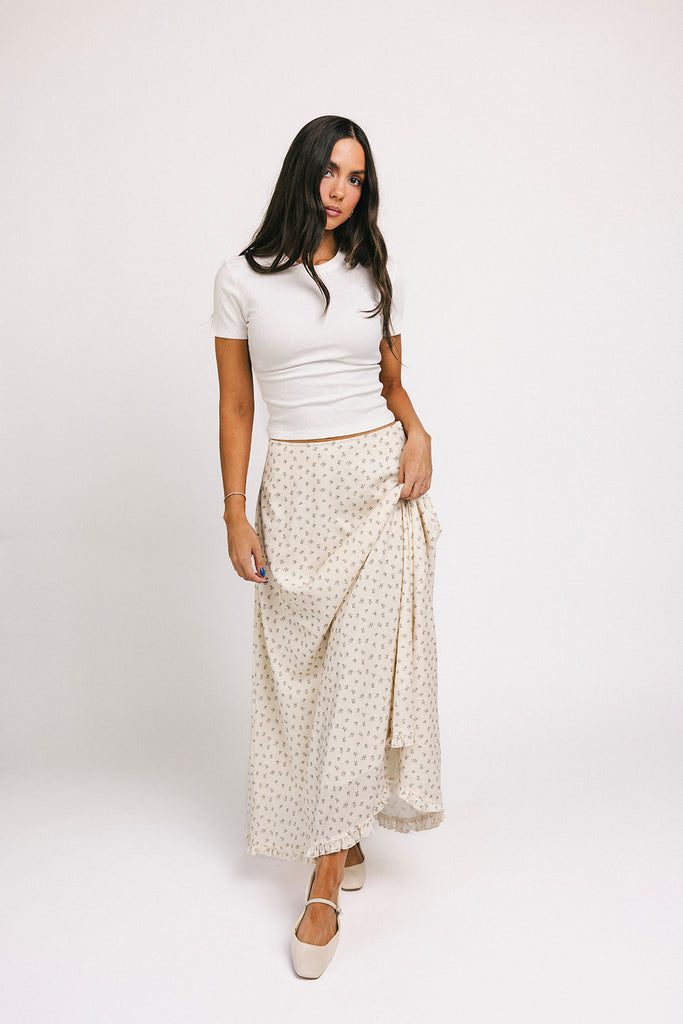 take your time maxi skirt
