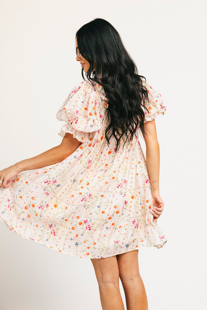 ruby mini dress // apricot *zoco exclusive*