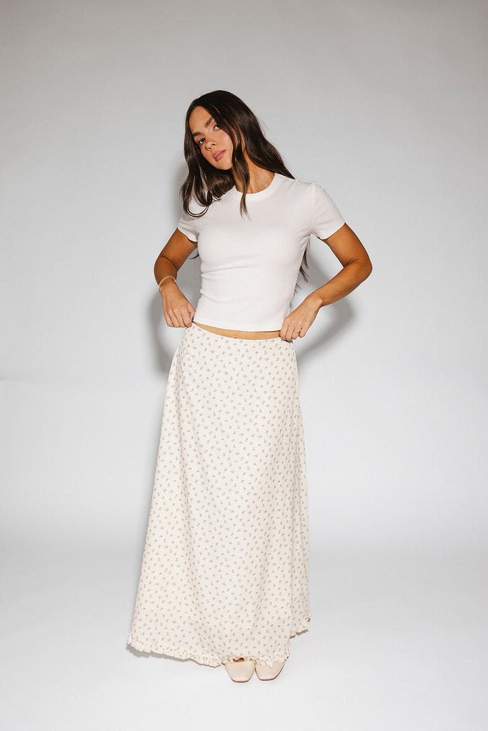 take your time maxi skirt