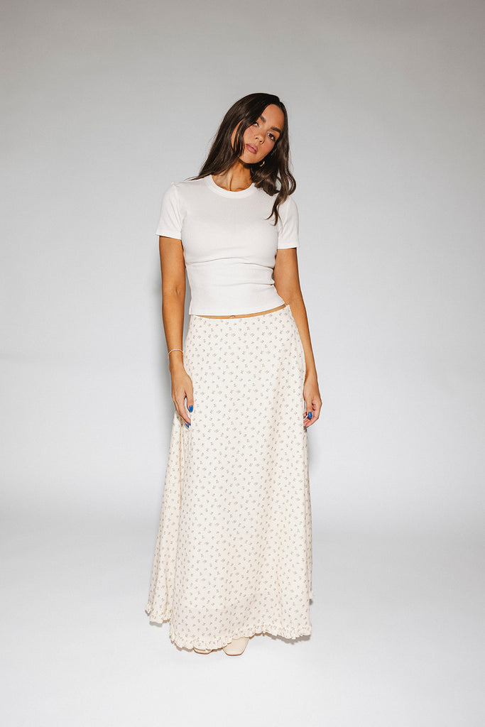 take your time maxi skirt