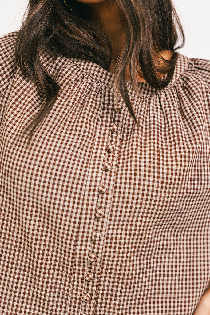tiana gingham top