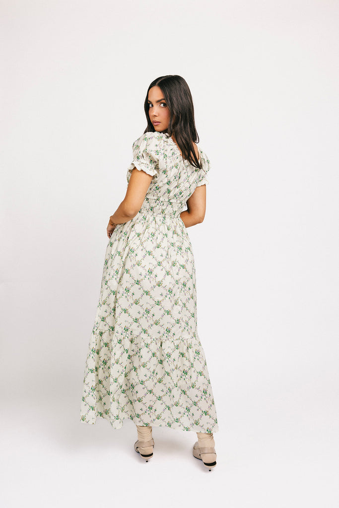 scarlett maxi dress // green