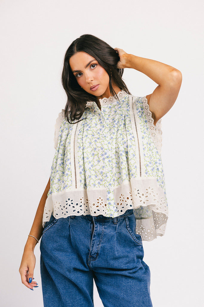 perri top // blue
