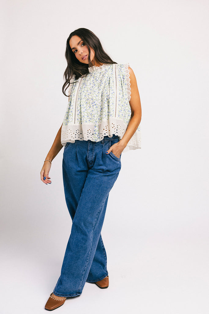 perri top // blue