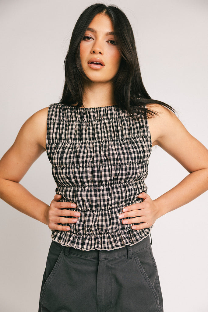 realization smocked top