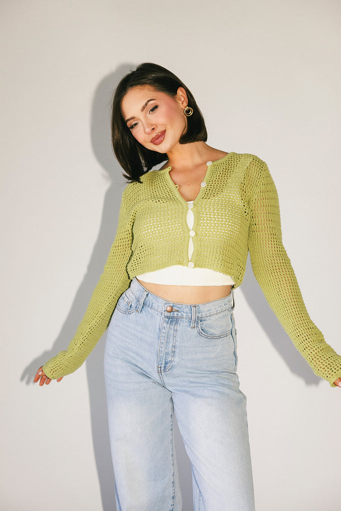 tory crochet cardigan