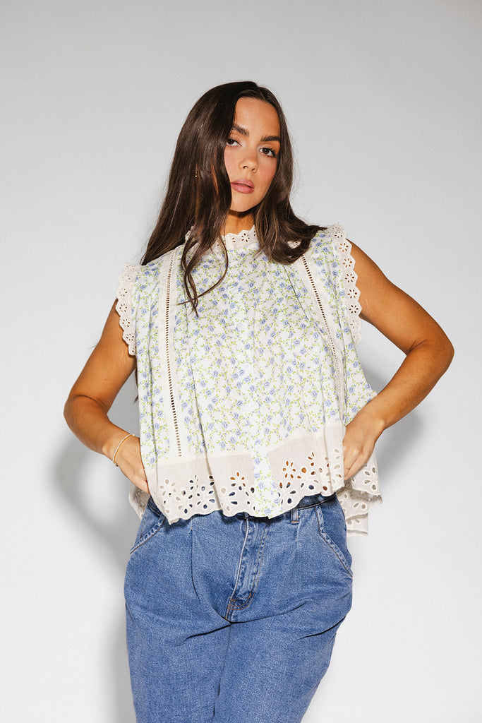 perri top // blue
