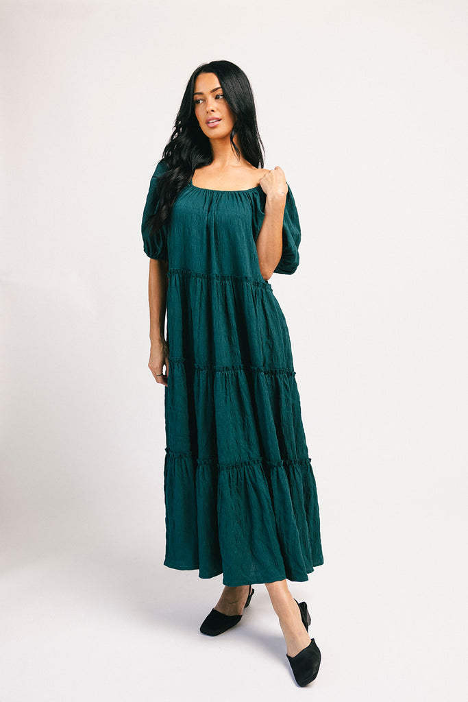 daymaker dress // emerald *zoco exclusive*