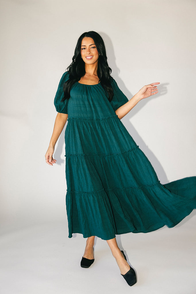 daymaker dress // emerald *zoco exclusive*