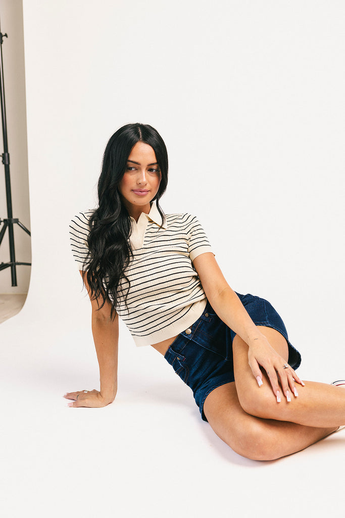 coraline striped top