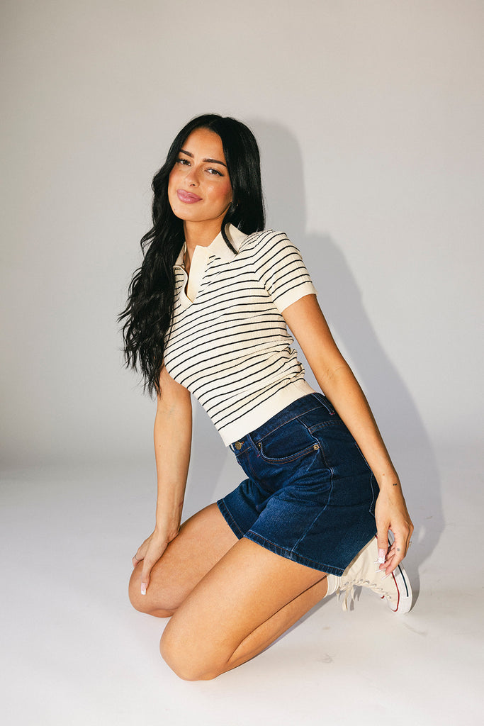 coraline striped top