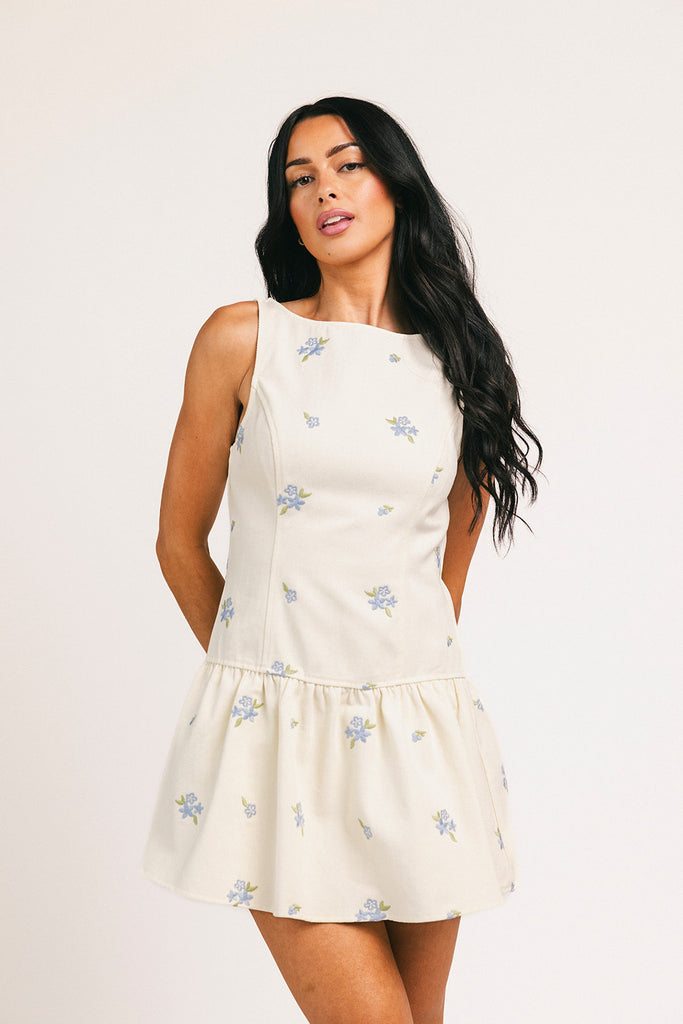 just friends mini dress