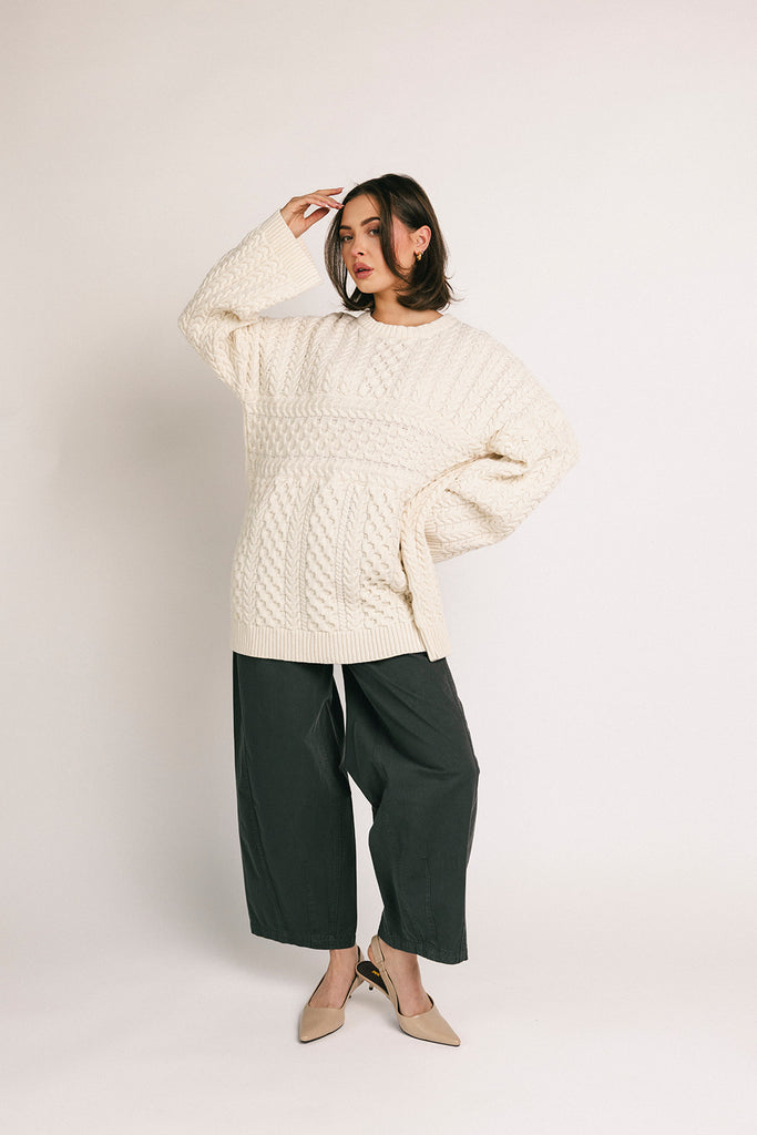 kate sweater // cream *zoco exclusive*