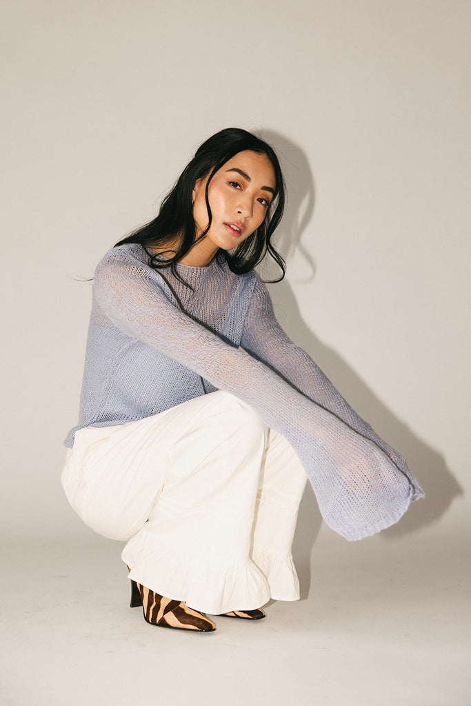 your turn pants // white *zoco exclusive*