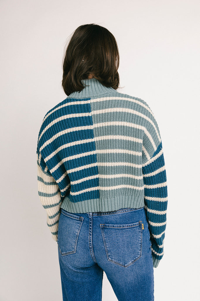 taytum half zip sweater