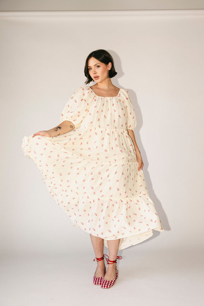 daymaker dress // strawberry bliss *zoco exclusive*