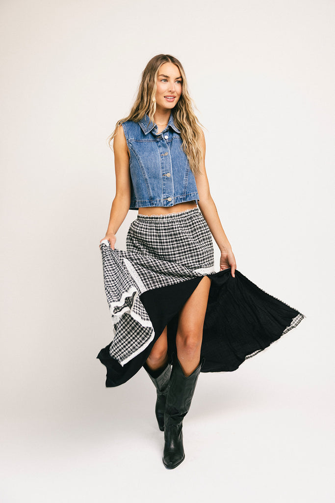 lover denim vest *zoco exclusive*