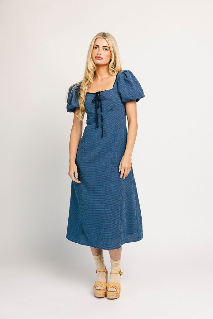 charlie puff sleeve dress