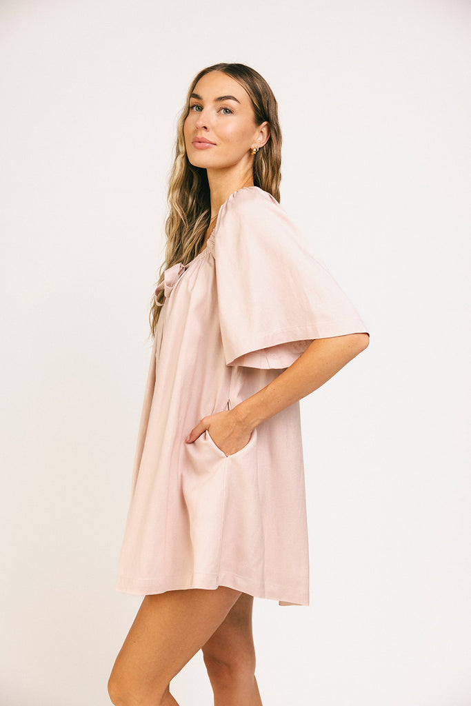 sophia romper // pink *zoco exclusive*