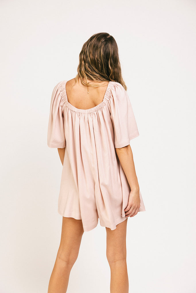 sophia romper // pink *zoco exclusive*