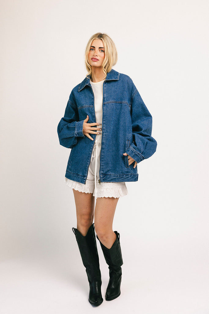 georgie jacket // denim *zoco exclusive*