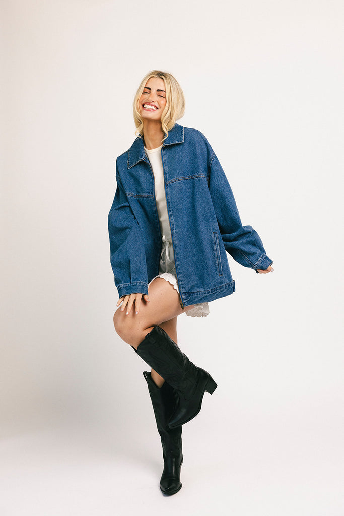 georgie jacket // denim *zoco exclusive*