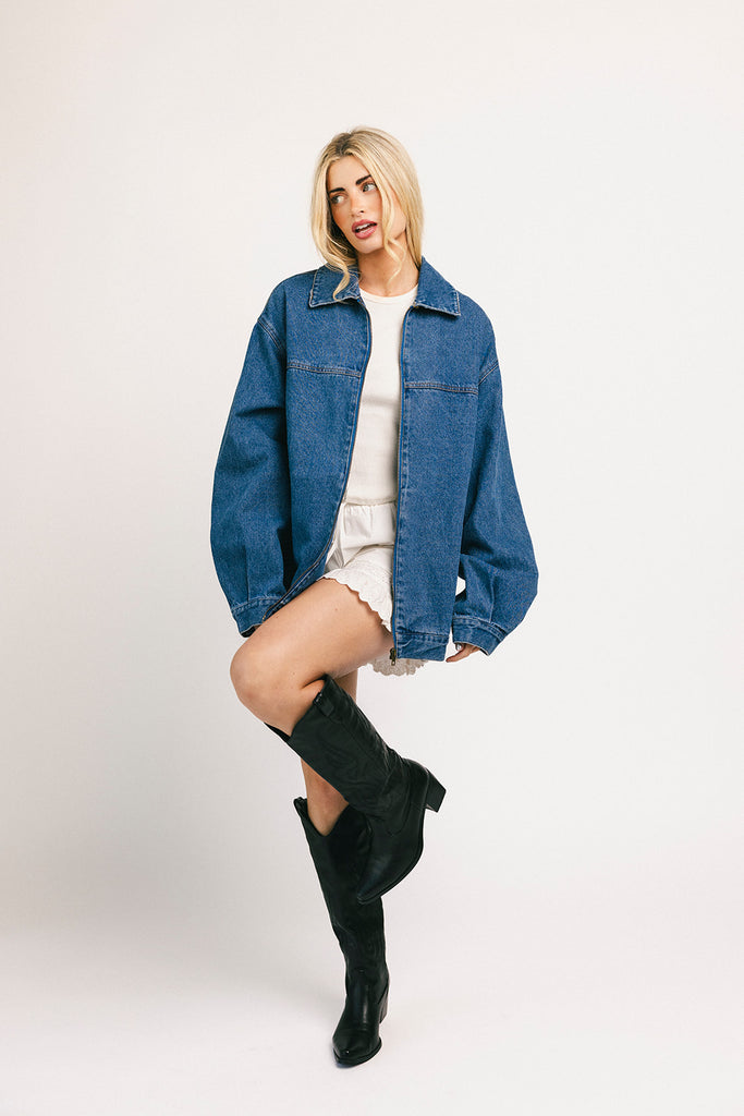 georgie jacket // denim *zoco exclusive*