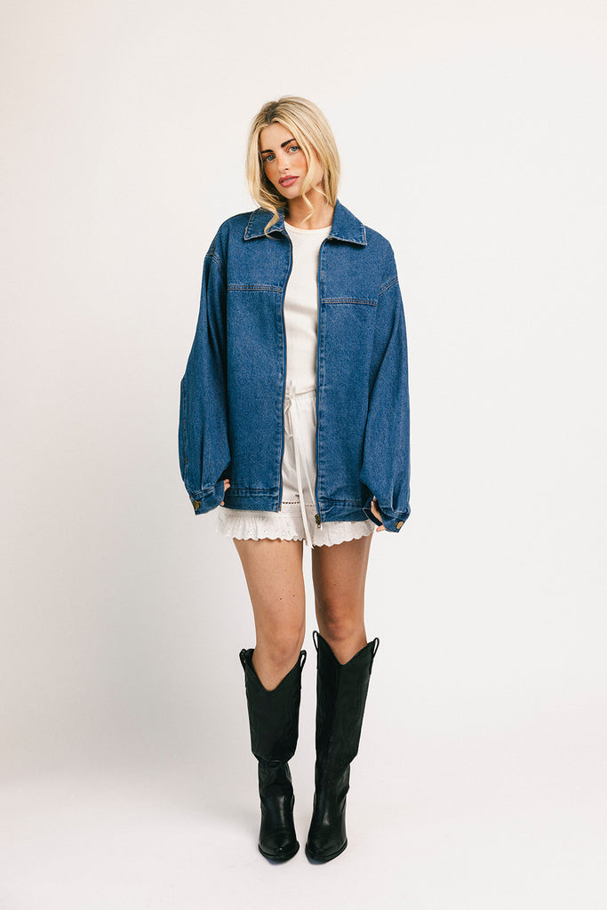 georgie jacket // denim *zoco exclusive*